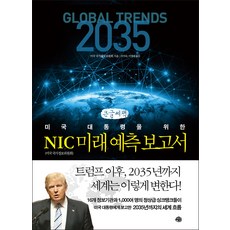 NIC 미래 예측 보고서 큰글자책, 미국 국가정보위원회, 예문