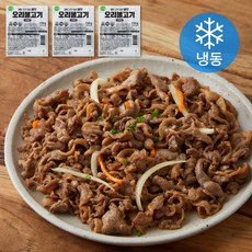다향 오리불고기 간장맛 (냉동), 150g, 3개