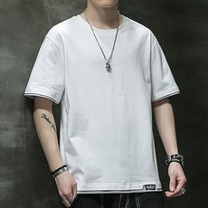 편안한 기본템 심플 반팔 티셔츠