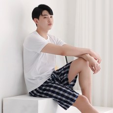 남성7부레이온잠옷