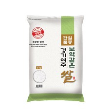 대한농산 2021 햅쌀 보약같은 경기여주쌀, 1개, 5kg(상등급)