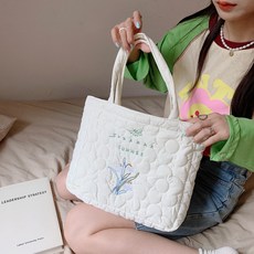 메이크마인 기저귀가방 가벼운 유모차가방 쇼퍼백, 수선화