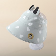 베베니즈 아동용 카우 입체귀 벨크로 썬캡 모자