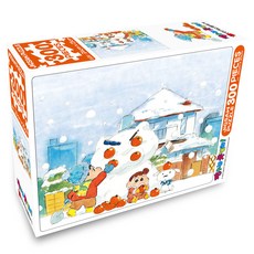 학산문화사 트리북스 짱구는 못말려 눈부리 직소퍼즐, 300피스, 혼합색상, 1개 300피스, 혼합색상, 1개