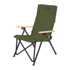 KEEP 캠핑 각도조절 코지 릴렉스 체어 접이식 의자, 블랙, 2개