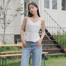 뷔스티에블라우스