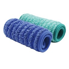 Rocktex 搖滾雞 超纖拖把替換布/拖把布 補充包 乾溼兩用 32x15CM 二枚入, 1組, 32 x 15cm