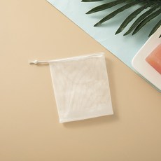 블루카이 알뜰 비누거품망 화이트끈 9 x 12 cm, 20개