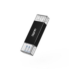 엑토 TF SD카드 USB 3.2 C타입 듀얼 OTG 멀티 카드리더기, OTG-10, 블랙, 1개