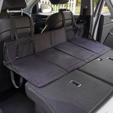 에이스피드 삼에스 자동차 뒷좌석 평탄화 보드 차박 매트 C67 일반사이즈, 승용차, SUV, 블랙