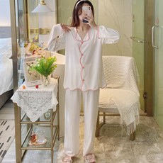 컬러무지잠옷긴팔