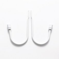 Edenstol Modern Nordic Fussari 鉤子, 2個, 白色的