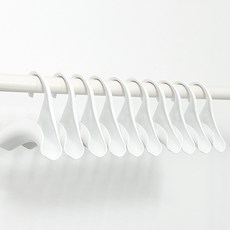 Jyulhome 拱形包包掛勾, 白色, 10個