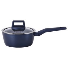 쿠킨 IH 인덕션 그린우드 후라이팬 + 냄비 5종 세트, 블루, 편수 18cm + 양수 24cm + 후라이팬 28cm + 궁중팬 28cm + 유리뚜껑 28cm, 1세트