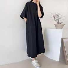 보리맘 로라 바스락 롱 원피스 빅사이즈 임부복 R919