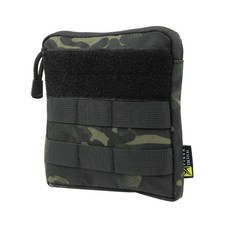 FIKER TACTICAL 拉鍊開合實用袋多迷彩黑色