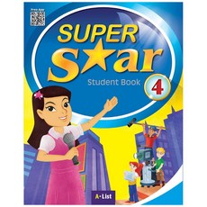 Super Star 4 Student Book (Paperback + App), A List