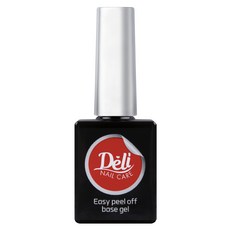 Deli Beauty 輕鬆卸甲可剝式美甲底層凝膠 10ml, 透明, 1瓶