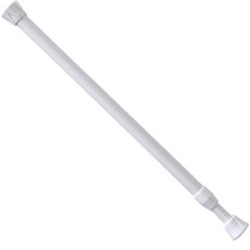 Daily Friends 多功能窗簾壓縮桿, 白色, 70-120公分, 中 70-120cm