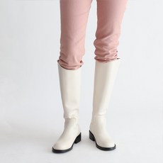 아이보리롱부츠