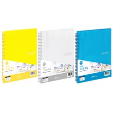 에코청운 칼라칩 스프링화일 50매 A4, 랜덤발송, 3개 랜덤발송, 3개