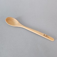 편백아트 편백 통원목 프리미엄 숟가락, 혼합색상, 1개, 단품