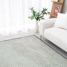 레시앙뜨 포인트 단모 워셔블 러그 카페트