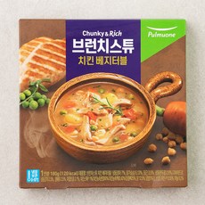 풀무원 브런치스튜 치킨 베지터블 (냉장), 180g, 1개