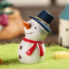 Home Flow童話書感性可愛聖誕節裝飾品 雪人, 1個, 混色