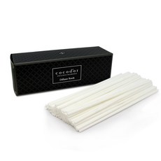 COCODOR 珂珂朵爾 纖維擴香棒 Set 50支, 4mm x 20cm, 白色, 1組