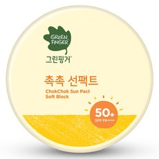 그린핑거 촉촉 선팩트 SPF50+ PA++++ 16g + 리필 16g, 4세트