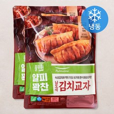 풀무원 얄피꽉찬 남도식 김치 교자 (냉동), 360g, 2개