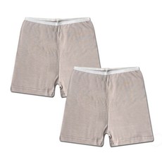 유어베이직 아동용 레이온 3부 속바지 2p