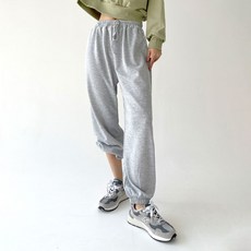 Planday 女款溫和日常鬆緊寬鬆束口運動褲