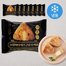태송 간장버터치즈 구운 주먹밥 (냉동), 100g, 8개