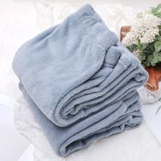 남여공용 허그미 인조밍크 수면잠옷 바지 2p