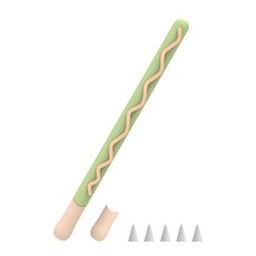 제이로드 애플펜슬 2세대 빼빼로 케이스, 녹차, 1개