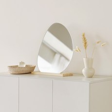 페블 데코 거울 32 x 40 cm, 혼합색상