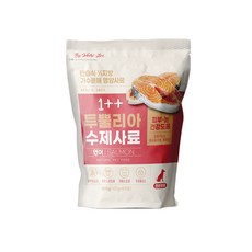 우리주 가수분해 투뿔리아 강아지 수제사료, 생선, 1개, 800g - 강아지모질사료가수분해