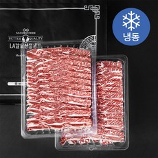 미국산 LA 꽃갈비 세트 2kg (냉동), 1kg, 2개