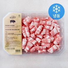 설성목장 무항생제 인증 한돈 대패 삼겹살 구이용 (냉동), 1개, 1kg 1개, 1kg