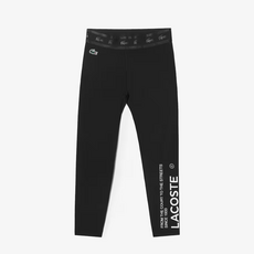 Lacoste 女士運動字母點打底褲