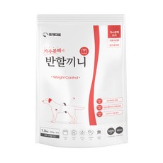 국개대표 3개월이상 강아지 반할끼니 가수분해 사료, 오리, 1kg, 1개 - 올바른끼니