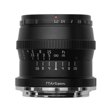 티티아티산 니콘 Z 마운트 APS-C 렌즈 50mm F1.2 블랙