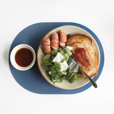 에이드엘 미니 실리콘 테이블매트 일립스