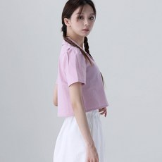 비엔스이레크롭블라우스