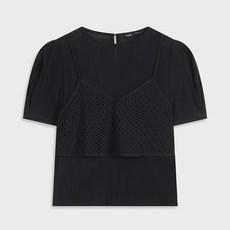 뷔스티에블라우스