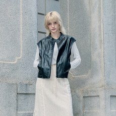 JUCY JUDY 女款J型亮皮復古背心JYVT621A