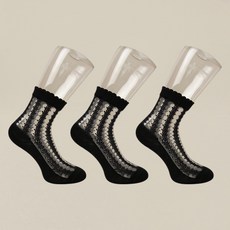 시스루레이스망사양말