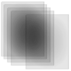 [크리앤조이] 칼라 불투명아크릴판 240x350mm 1.3T - 색상선택, 608 흰색, 1개